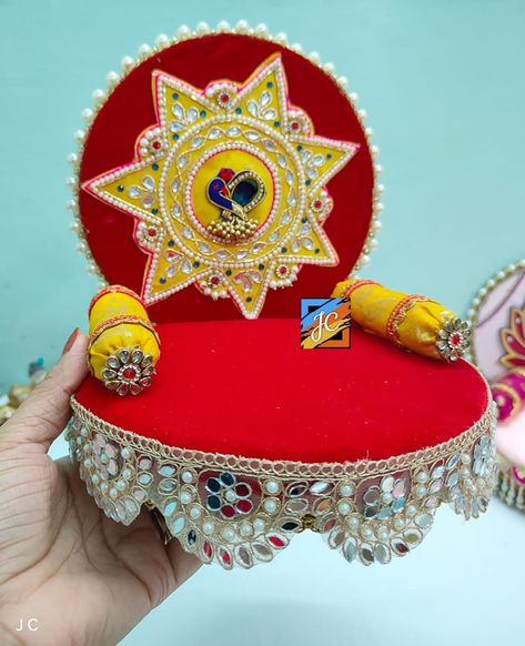 🌟 Traditional Singhasan for Your Cute Krishna 🙏💐 Enhance your Krishna's divine space with our exquisite traditional singhasan. Measuring 8 inches, it's perfect for your beloved deity and can be customized to fit your Kanhaji perfectly. - **Detachable and Easy to Assemble** - **Price:** Rs. 830/- + - **Shipping Extra** Order now to make your Krishna’s setting even more special! Jec 21st Aug * राज्य का पिन कोड साझा करे* *Share your address state pin code ?* https://wa.me/p/8325373... Pin Code, Your Cute, Cute Krishna, Krishna, Make Your, Coding, Make It Yourself, Quick Saves