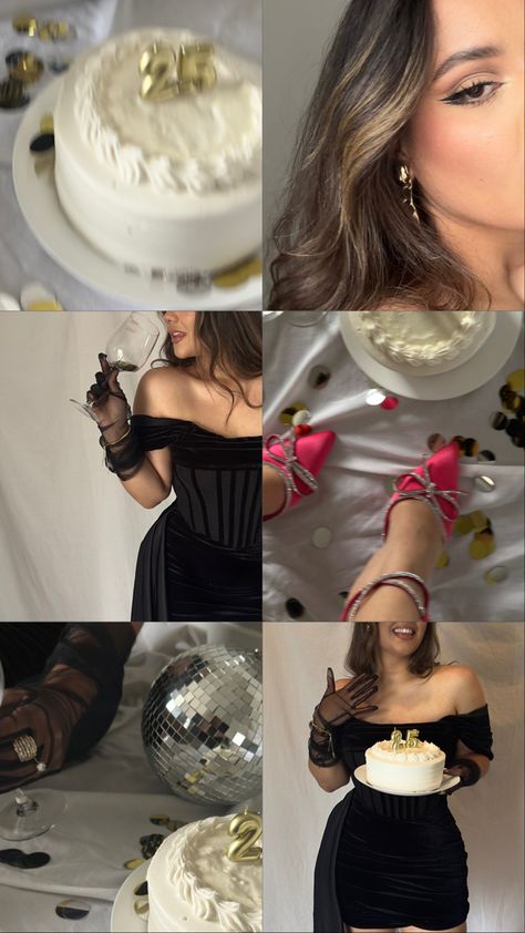 Inspo for your 25 birthday 🪩🎂📸🧨💥 25th Birthday Ideas For Her, Questioning Reality, Trending Dress, 25 Birthday, 25th Birthday Parties, Birthday Shots, Cute Birthday Pictures, 21st Birthday Photoshoot, Birthday Ideas For Her