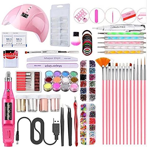 Major Dijit Portable USB Electric Nail Drill Set Polish Pen File Kit,36W Nail Lamp Gel Manicure Dryer Lamp,Acrylic Nail 3D Ar Smart Nails, Cheap Nail Art, Nail Equipment, Nail Pen, Gel Set, Nail Drill Machine, Nail Polish Kits, Pedicure Kit, Uv Nails