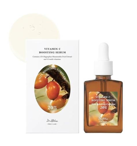 Dr.Althea Vitamin C Boosting Serum - Brightening, Antiaging, Facial Serum for Dark Spots, Fine Lines, Uneven Skin Tone, Korean Skincare Korean Skincare Vitamin C Serum, Dr Althea Vitamin C, Korean Vitamin C Serum, Korean Vitamin C, Skincare Vitamin C, Serum Korean, Serum For Dark Spots, Serum Vitamin C, Vegan Vitamins