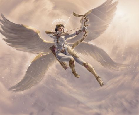 Work for the contest "Mysteries of the Heavens" https://render.ru/ru/gallery/artwork/206547 #conceptart #character #conceptartcharacter #2dillustration #angel #archer #angels #daemons #ангел #воин #лучница #стрела #лук Gallery Artwork, Concept Art Character, Eagle Eye, The Heavens, Concept Art, Art Design, Angel, Quick Saves, Art