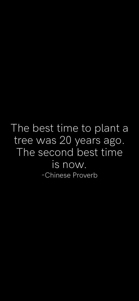 Hitting Quotes, Tree Quotes, Motivation App, Chinese Proverbs, Time Is Now, Plant A Tree, Second Best, Self Love Quotes, Pretty Words