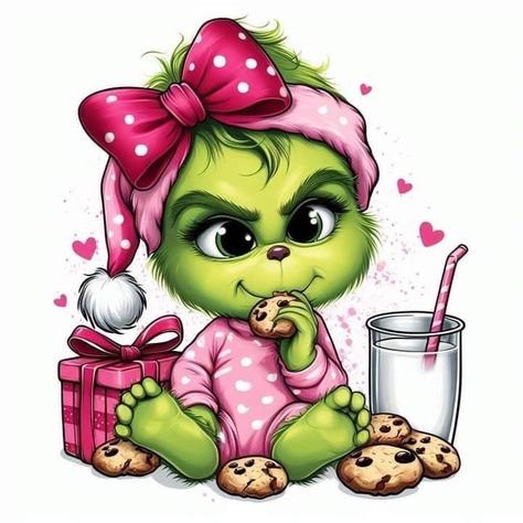 Baby Grinch Drawing, Grinch Bebe, The Grinch Pictures, Grinch Printable, Grinch Baby, Grinch Drawing, Betty Boop Posters, Grinch Images, Garfield Cartoon