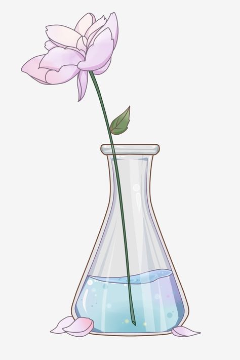 pink flowers,cartoon illustration,chemical illustration,beaker illustration,instrument illustration,equipment illustration,transparent bottle,flower clipart,bottle clipart Beakers With Flowers, Beaker Illustration, Pink Flowers Cartoon, Science Illustration Art, Beaker Drawing, Chemical Illustration, Chemistry Illustration, Flask Drawing, Chemical Bottle