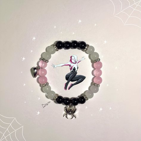 New Miles X Gwen Stacy matching couples bracelets, Now available in shop #bracelets #beadedbracelets #braceletsoftheday #post #postofinstagram #posts #matchingbracelets #couplesbracelets #pulseiras #bbymar #milesmorales #spidermanintothespiderverse #gwenstacy #marvel #explorepage #jewelry #explorepage✨ Gwen Stacy Bracelet, Gwen Bracelet, Miles X Gwen, Matching Couples Bracelets, Matching Couple Bracelets, Couples Bracelets, Diy Bracelet Designs, Gwen Stacy, Pretty Jewelry