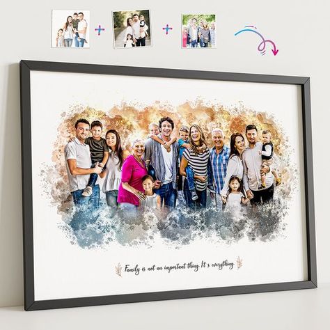 Canva Collage Inspirations Family Love Painting, Family Frame Ideas Creative, Family Photo Framing Ideas, Family Photo Frame Ideas Creative, Family Collage Ideas, Family Photo Collage Ideas, Photo Framing Ideas, Family Photo Frame Ideas, Family Photo Design