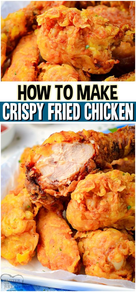 Fried Chicken With Sour Cream, Double Dredged Fried Chicken, Chicken Fry Batter Recipes, Fried Chicken Recipe Air Fryer Without Buttermilk, Best Chicken Batter Recipe, How To Batter Chicken, Fried Chicken No Buttermilk Recipe, Egg Battered Chicken, Best Crispy Fried Chicken Recipe