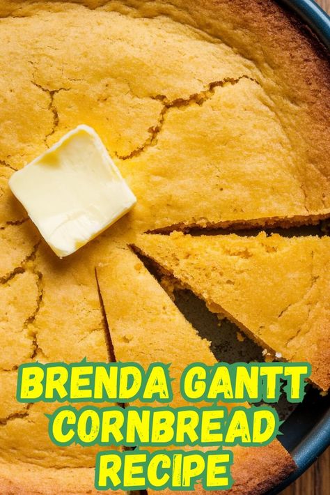 Brenda Gantt Cornbread Recipe Big Batch Cornbread, Brenda Gantt Cornbread, Brenda Gnatt, Brenda Gantt Recipes, Hot Water Cornbread Recipe, Southern Cornbread Recipe, Cooking With Brenda Gantt, Hot Water Cornbread, Southern Cornbread