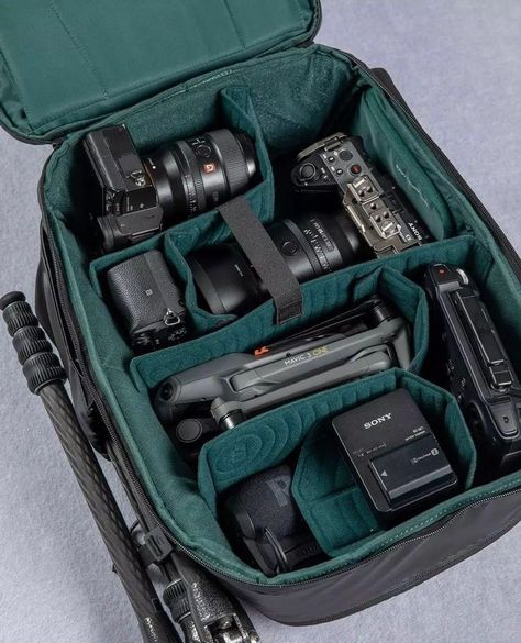 Camera Equipment Aesthetic, Camera Bag Aesthetic, Highest Timeline, Camera Gear Storage, Camera Gear Organization, Youtube Setup, Journalism Career, Film Camera Photography, Mood Vibes