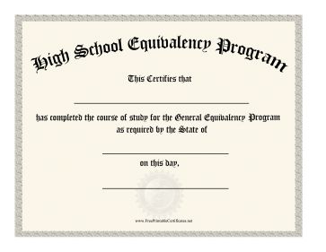 Just like a GED, this diploma certifies that someone passed a high school equivalency program. Free to download and print Ged Diploma High Schools, Ged Diploma Aesthetic, Ged Certificate, Free High School Diploma, Fake High School Diploma, Welding Certification, Online Certificate Programs, Online Certificate, Teacher Certification