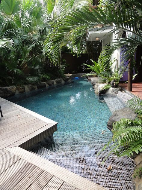 Backyard Beach, Small Pool Design, Small Pools, Dream Pools, Backyard Pool Designs, Swimming Pools Backyard, Pool Design, Small Pool, Swimming Pool Designs