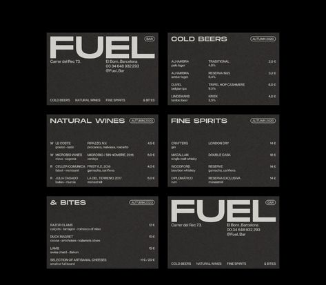 Behance :: 为您呈现 Logos, El Born Barcelona, Fuel Bar, Urban Bar, Coffee Restaurants, Find Logo, 타이포그래피 포스터 디자인, Dark Look, Visual Identity Design