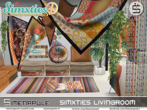 Cottagecore Sims 4, Sims 4 Cc Wall Decor, Ceiling Tapestry, House Design Aesthetic, Living Room Sims 4, Sims 4 Build Mode, Sims 4 Historical Cc, Sims Decor, Sims 4 Beds