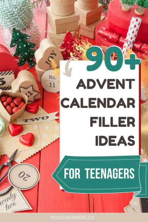 Advent Calender Filler Ideas, Advent Calendar Filler Ideas, Diy Advent Calendar Fillers, Advent Calendar Filler, Adult Advent Calendar, Wine Advent Calendar, Cool Advent Calendars, Advent Calendar Fillers, Homemade Advent Calendars