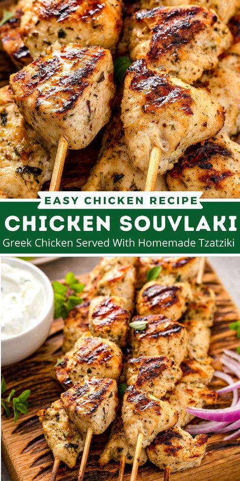 Jimmy The Greek Chicken Souvlaki, Chicken Sulvoki, Quick Dinner Ideas Comfort Foods, Greek Chicken Souvlaki Recipe, Chicken Souvlaki Recipe, Souvlaki Marinade, Greek Chicken Souvlaki, Souvlaki Recipe, Novice Chef