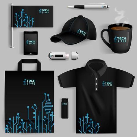 Promotional Items Marketing, Desain Merek, Sublimacion Ideas, Shirt Logo Design, Graphic Design Business, Corporate Identity Design, 자수 디자인, Visiting Cards, Promotional Item