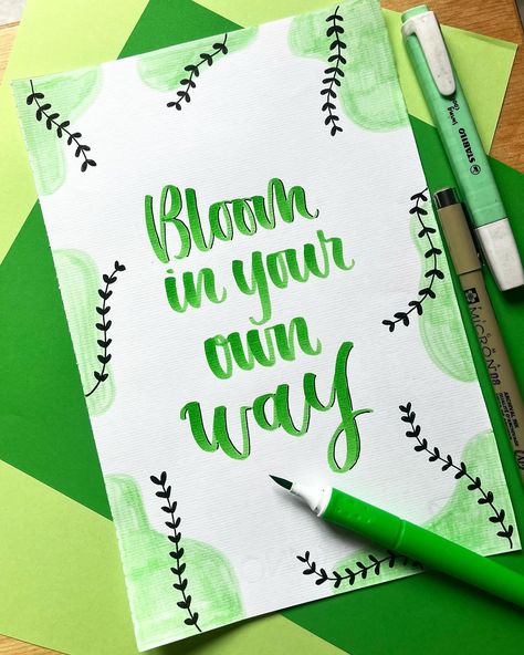 Quotation Paintings, Journal Art Ideas Easy, Beautiful Journal Ideas, Quote Cards Design, Painting Quotes Artist, Calligraphy Art Quotes Inspiration, Aesthetic Writing Ideas, Creative Lettering Quotes, Quotes Drawing Ideas