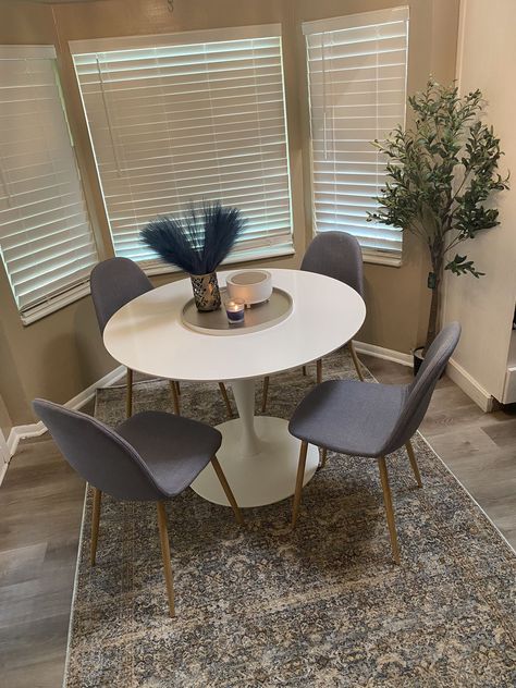 All Brand New  Dining table, 4 Chairs And Rug for Sale in West Chester Township, OH - OfferUp Dining Table Cheap, Dining Table 4 Chairs, New Dining Table, Dining Table 4, West Chester, Dining Hall, Seat Pads, Big Boy, All Brands