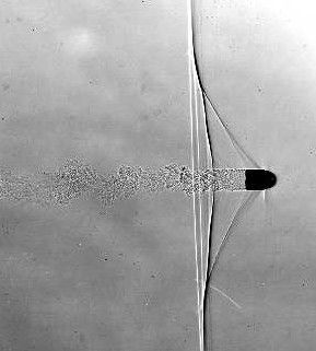 Sound barrier Flow Visualization, Harold Edgerton, Abstract Science, Sound Barrier, Fluid Dynamics, Pattern Recognition, Album Artwork, Bnw Photography, Lab Equipment