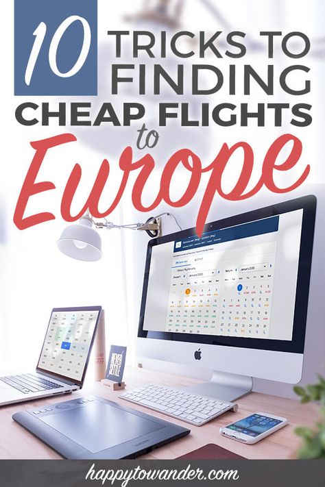 Cheap Flights To Europe, Cheap Airfare, Travel Cheap, Easy Tricks, European Destination, How To Book, Find Cheap Flights, Us Travel Destinations, Backpacking Europe