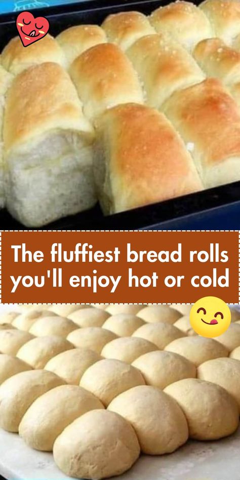 The-fluffiest-bread-rolls-youll-enjoy-hot-or-cold-1 The Fluffiest Dinner Rolls, Brioche, Knot Bread Recipes, Good Bread Recipes Baking, How To Make Homemade Rolls, Different Kinds Of Bread Recipes, Extra Soft And Fluffy Bread, Bread Flour Recipe Baking, Cheap Bread Recipes