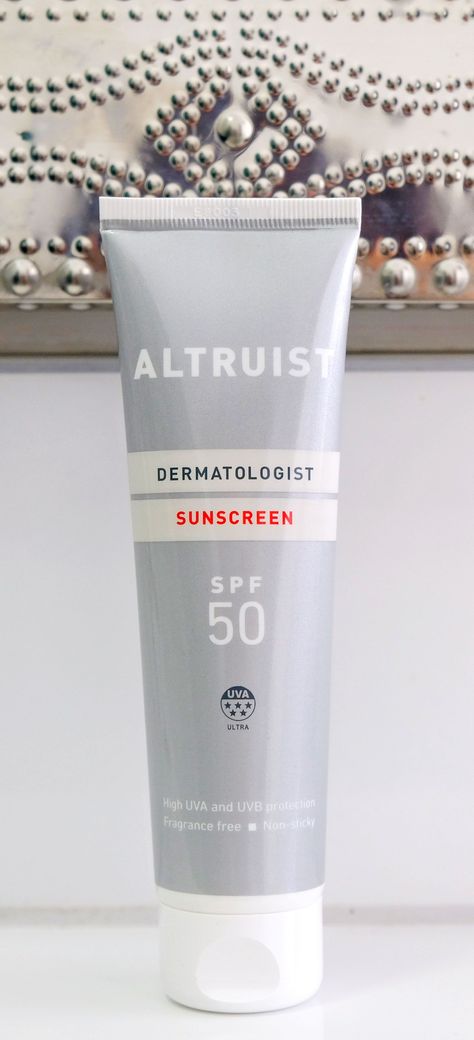 Altruist Dermatologist Sunscreen SPF 50 Altruist Spf 50, Sunscreen Spf 50, Nutribullet Blender, Face Skin, Spf 50, Fragrance Free Products, Beauty And The Beast, Face And Body, Sun Protection