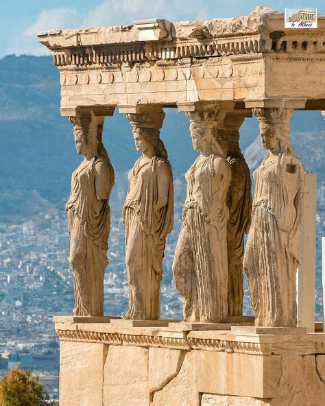 Athens Instagram Inspiration: 15 Instagrammable Places in Athens - Sofia Adventures Acropolis, Ancient Greece Aesthetic, Bangunan Minecraft, Istoria Artei, Greece Photography, Athens Acropolis, Ancient Greek Architecture, Photographie Portrait Inspiration, Greek Art