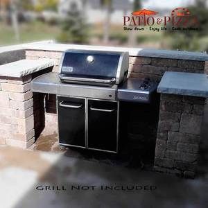 Bbq Surround, Grill Surround, Bbq Station, Outdoor Kitchen Kits, Outdoor Grill Station, Fireplace Kits, Grill Island, Grill Station, Grill Area