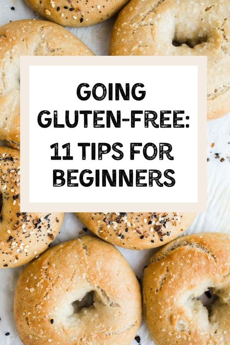 If you're new to eating gluten-free, it's hard to know where to start. This guide for going gluten-free shares 11 tips for beginners to consider. Gluten Free Dairy Free Dinner, Gluten Free Diet Plan, No Gluten Diet, What Is Gluten, Gluten Free Meal Plan, Going Gluten Free, Gluten Free Menu, Diet For Beginners, Gluten Free Living