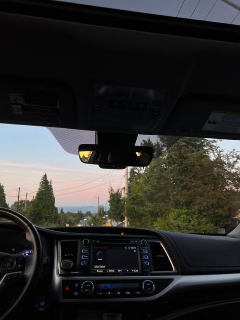 Washington City Aesthetic, Moving Car Aesthetic, Long Car Drives Aesthetic, Washington Nature Aesthetic, Washington Aesthetic, Inside Of Car Aesthetic Night, Car Dashboard Aesthetic Night, Vision Board Goals, Pretty Places