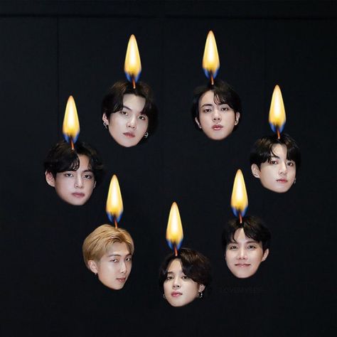 Jimin Lachimolala, Jungkook Bunny, Manifestation Candles, Army Birthday Parties, Bts Happy Birthday, Party Icon, Bts Polaroid, Birthday Icon, Bts Birthdays