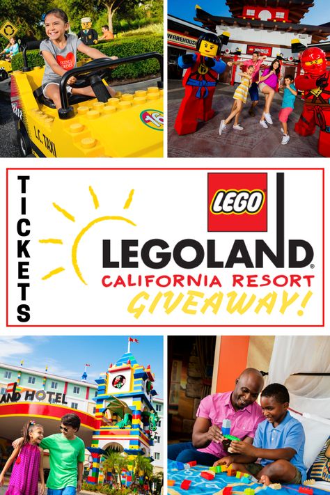 Kids go FREE LEGOLAND California.  Grab the deal plus enter for a chance to WIN a family 4 pack of tickets via @eclecticmommy Legoland California Outfit, Legoland Outfit Ideas, Legoland Outfit For Women, Legoland Outfit, Legoland California Hotel, Vacation Prep, Kids Budget, Legoland California, Potato Bar