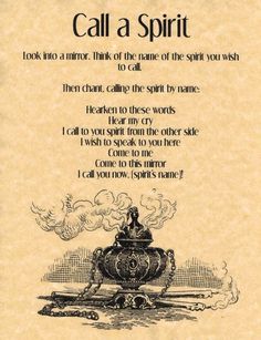 Call A Spirit…………Printable Spell Pages Wiccan Books, Real Spells, Magic Spell Book, The Third Eye, Wicca Witchcraft, Pagan Witchcraft, Spells Witchcraft, Candle Spells, Magic Spells