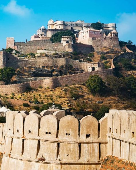 Kumbhalgarh Fort, Maharana Pratap, The Fort, Great Wall, Homework, Grand Canyon, Fort, India, Natural Landmarks