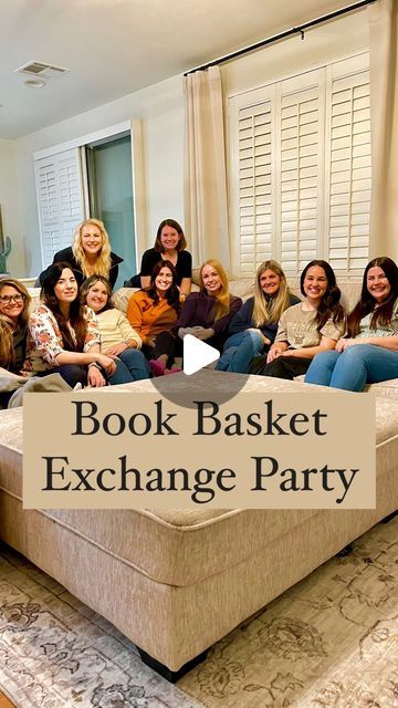 McKay - Product Junkie + Vegas Guide on Instagram: "📚 BOOK BASKET EXCHANGE PARTY 📚 10/10 recommend throwing this party if you’re a book lover! Everyone brought a basket with a book they loved + coordinating items. We exchanged white elephant style which added extra fun! What book would you bring? Any eagle eye viewers able to spot the 🔥 item in one of the baskets? 🥵" Book Basket Party, Book Basket Exchange Party, Book Basket Exchange, Book Retreat, Vegas Guide, Book Club Ideas Hosting, Book Exchange Party, Reading Retreat, Book Basket