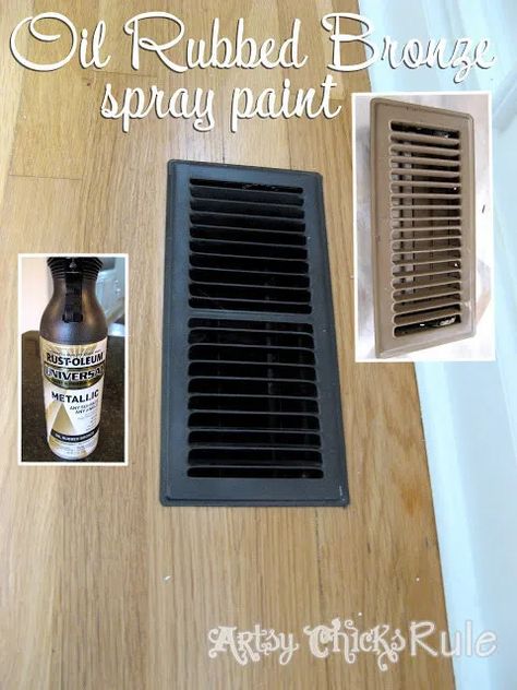 Oil Rubbed Bronze Spray Paint, Easy Home Upgrades, Do It Yourself Decoration, Bronze Spray Paint, Architecture Renovation, Easy Home Improvement, Easy Diys, Decoration Originale, Diy Remodel