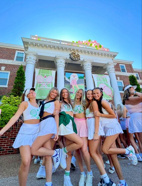 Tennis Work Week Theme, Golf Bid Day Theme, Country Club Sorority Theme, Golf Sorority Theme, Perfect Match Tennis Bid Day Theme, Perfect Match Bid Day Theme, Sorority Polish Week Themes, Sorority Tennis Theme, Perfect Match Sorority Theme