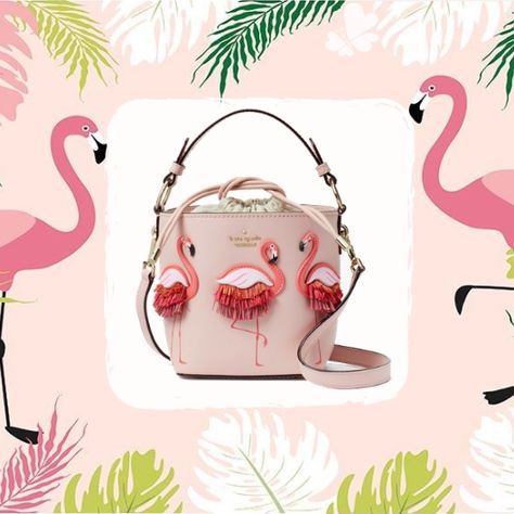 Enjoy a 10% off with the coupon code [flamingo] at checkout page. Seeking fashion inspiration? Look no further than nature’s pink-feathered fashionista – the flamingo. kate spade new york's by the pool flamingo pippa bucket bag make a case for making a statement.  #flamingo #flamingos #pink #katespadenewyork #katespade #bythepool #flamingopippabucketbag #bucketbag #flamingobag #flamingoflair #flamingofashion #flamingolover