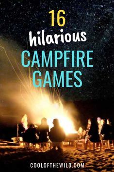 Camping Hacks With Kids, Camping Ideas For Couples, Campfire Games, Camping Snacks, Camping Diy, Bloc Party, Games For Adults, Camping Games, Camping Checklist