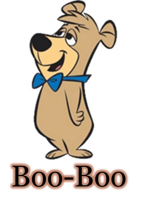 Boo Boo Bear Tattoo, Yogi And Boo Boo Tattoos, Yogi Bear Tattoo, Classic Cartoon Characters Drawings, Yogi And Boo Boo, Yogi Bear And Boo Boo, Anthropomorphic Bear, Boo Boo Bear, Hanna Barbera Characters