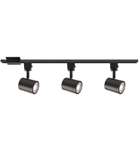 Lamps.com: WAC Limited - Charge Track Lighting Kit Track Lighting Ideas, Floating Canopy, Black Track Lighting, Basement Inspiration, Track Lighting Kits, Led Track Lighting, Track Light, Electric Company, Progress Lighting