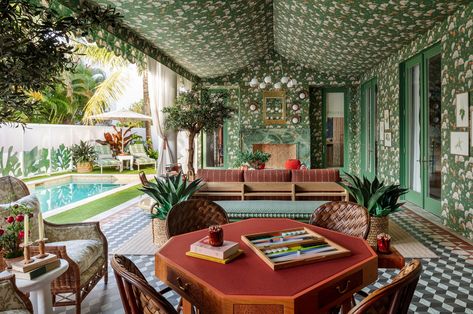 Kips Bay Showhouse, The Shade Store, Show House, Shade Store, Patio Backyard, Interior Design Photos, Hollywood Regency Style, Beach Design, Interior Photo