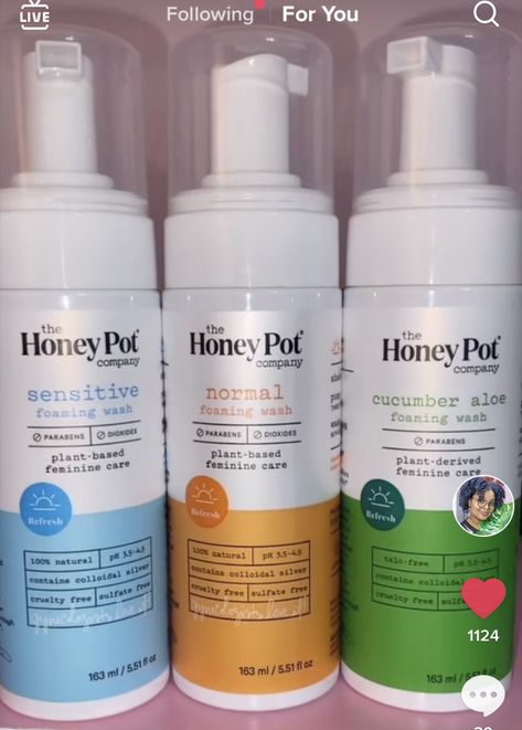 Honey Pot Feminine Wash, Honeypot Wash, Girl Hygiene, Feminine Wash, Hygiene Routine, Hygiene Products, Feminine Care, Makeup Obsession, Honey Pot