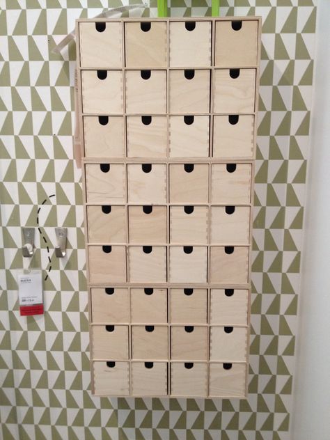 Ikea Mini Drawers, Drawers On Wall, Drawers, Loft, Apartment, Holiday Decor, Wall, Home Decor, Home Décor