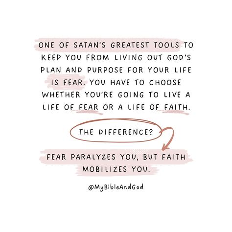 Fear comes in all shapes and sizes. It can look like worry — worry about your finances, your kids, losing your job, or even the end of the world. Fear can look like despair. We hear the voice in our head say things like, “You’re not good enough. You won’t get that promotion. They’ll never want to marry you.” Despair can cause you to throw in the towel. We have to choose whether we are going to live a life of fear or a life of faith. What’s the difference between fear and faith? Fear paralyz... Prayers About Fear, What If = Fear Even If = Faith, Do Not Live In Fear Quotes, Scripture About Fear, Faith Over Fear Bible Verse, Fear Scripture Bible Verses, Do Not Fear Bible Quotes, Scripture On Hope, Fear Verses