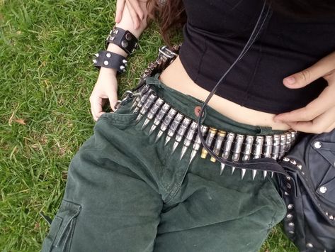 #numetal #mallgoth #outfit #alternative Numetal Outfits, Numetal Fashion, Mallgoth Aesthetic, Cowboy Aesthetic, Cool Kids Clothes, Fire Fits, Estilo Punk, Alternative Outfits, Sewing Clothes