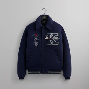 Kith for Wilson – Kith Europe Vintage Sports Clothing, Chenille Patches, Coaches Jacket, Dressy Casual Outfits, Harajuku Outfits, Tshirt Design Men, Street Fashion Men Streetwear, Fame Dr, Letterman Jacket