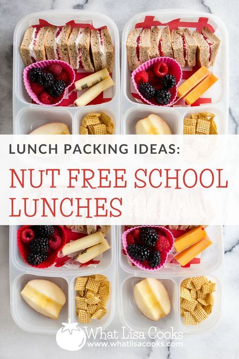 Nut free school lunch ideas and nut free lunch packing tips, from WhatLisaCooks.com Nut Free Kids Lunch, Lunch Packing Ideas, Lunch Station, Toddler Menu, Non Sandwich Lunches, Lunch Kids, Kindergarten Lunch, Lunch Packing, Preschool Lunch