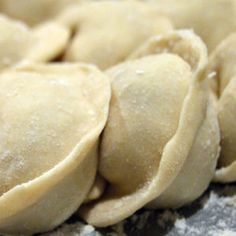 Pierogi Dough with Sour Cream | Polonist Perogie Dough Recipe, Pierogies Homemade, Perogies Recipe, Slovak Recipes, Pierogi Recipe, Russian Dishes, Chicken Dumplings, Sour Cream Recipes, Pasta Fatta In Casa