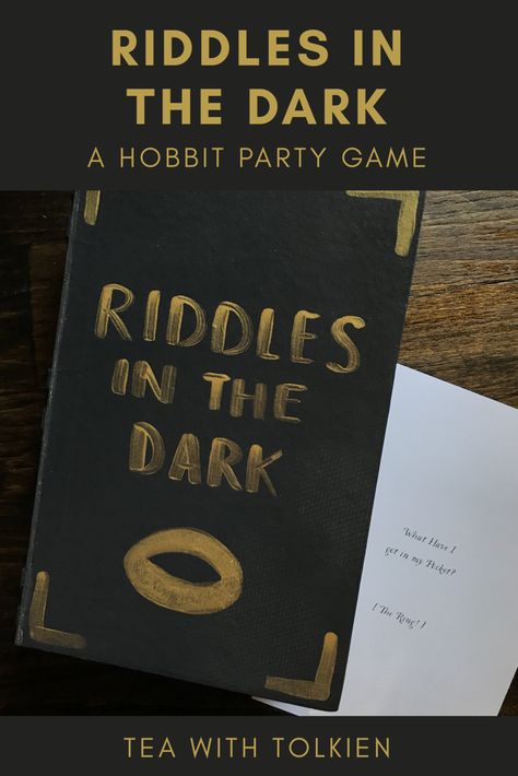 Hobbit Book, Hobbit Party, Riddle Games, The One Ring, Paper Mache Boxes, 33rd Birthday, Ring Game, Bilbo Baggins, Book Party